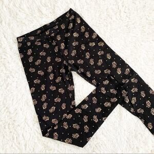 Black & Gold Shimmer Unicorn Dot Legging Tights size 14/16 girls